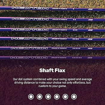 Newton shaft flex and selection reference